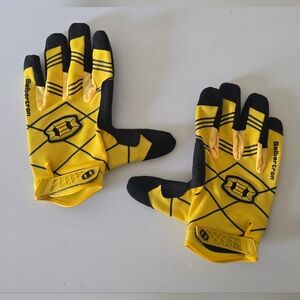 Seibertron Yellow Black Performance Baseball Gloves Size XL